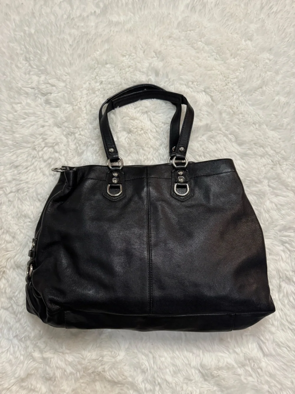 Coach Ashley Leather Satchel Carryall